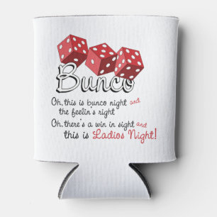 Porta-lata Jogo de Dice Bunco