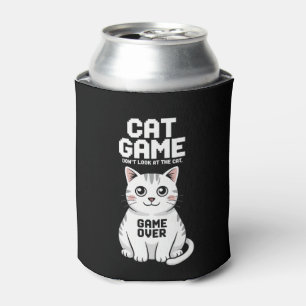 Porta-lata Jogo do Gato Não Olhe Para o Gato Demais Engraçado
