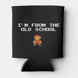 Porta-lata jogos da velha escola podem coozy