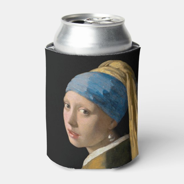 Porta-lata Johannes Vermeer - Rapariga com um Ouriço de Pérol (Can Front)