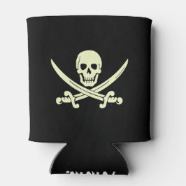 Porta-lata Jolly Roger Pirate Can Cooler