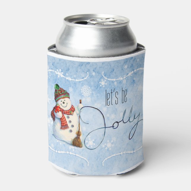 Porta-lata Jolly Snowman ID841 (Can Front)