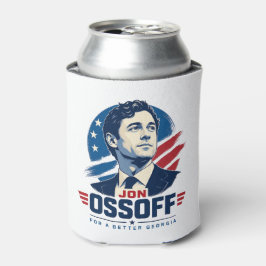Porta-lata Jon Ossoff para Governador | Por uma Geórgia Melho