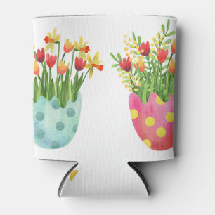 Porta-lata Joy do Springtime: Ovos de Páscoa na Bolinhas