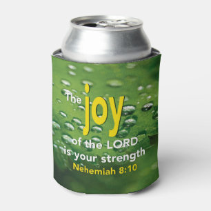Porta-lata JOY OF THE LORD Nehemiah 8:10 Escritura