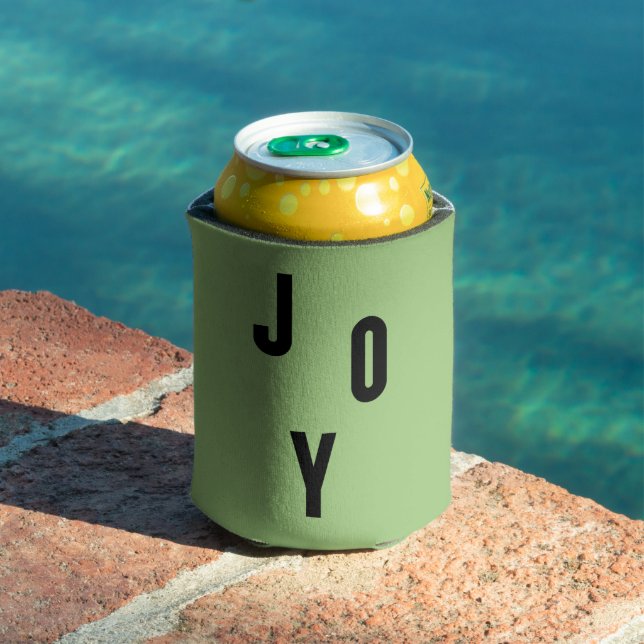 Porta-lata Joy typography (Piscina in situ)