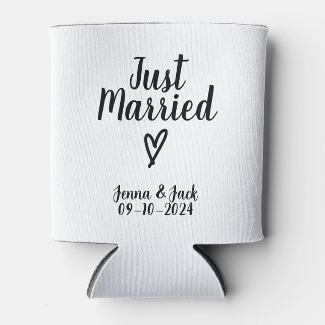 Porta-lata Just Married Can Cooler (Frente)