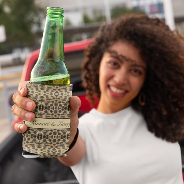 Porta-lata KaleidoCheetah, personalizado (Criador carregado)