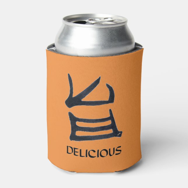 Porta-lata Kanji Delicious que pode resfriar (Can Front)