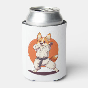 Porta-lata Karate Corgi � Cão de Artes Marciais