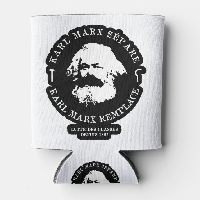PORTA-LATA KARL MARX SÉPARE, KARL MARX REMPLACE (Frente)