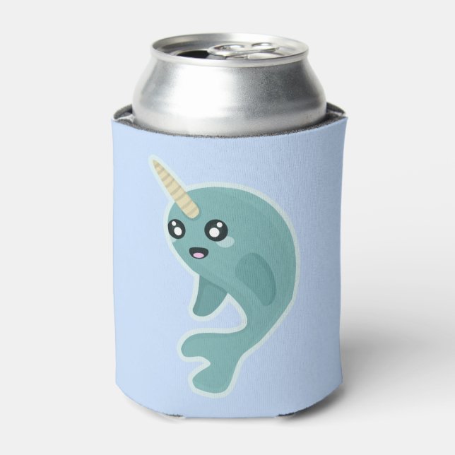 Porta-lata Kawaii Narwhal (Can Front)