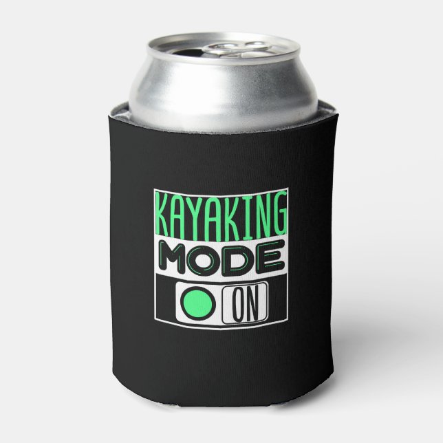 Porta-lata Kayaking - Kayaker Gift (Can Front)