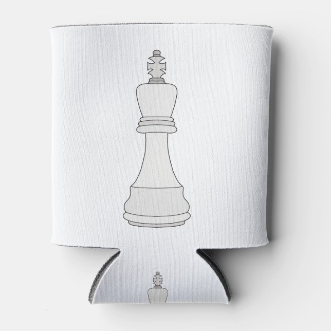 Porta-lata King Chess (Frente)