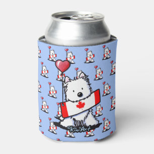 Porta-lata KiniArt Canadense Westie