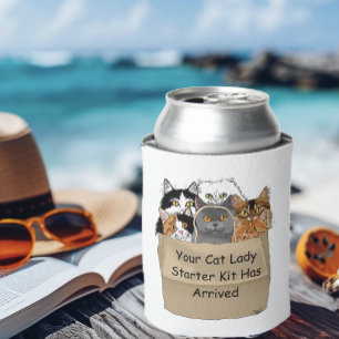 Porta-lata Kit de Iniciação de Lady Cat