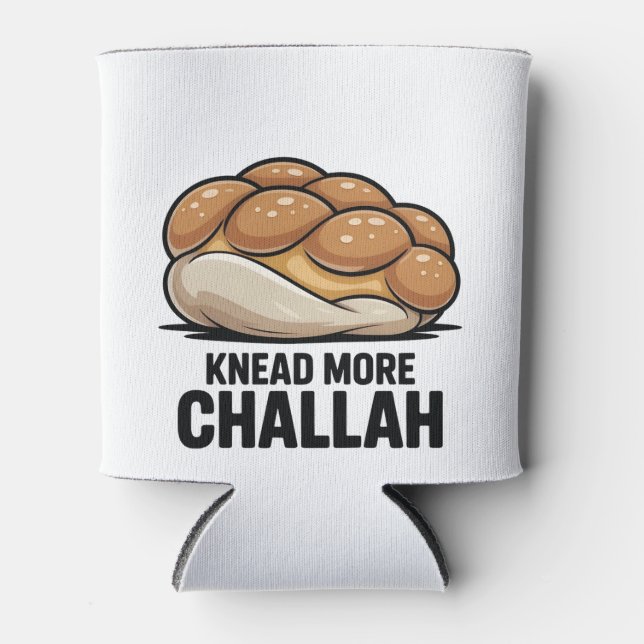 Porta-lata Knead More Challah Judeu Baking (Frente)