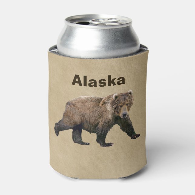 Porta-lata Kodiak Bear (Can Front)