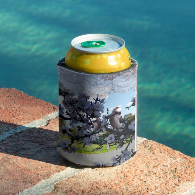 Porta-lata Kookaburras Na Minha Janela, (Piscina in situ)