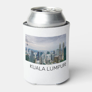 Porta-lata Kuala Lumpur Malásia Skyline Vintage Souvenir