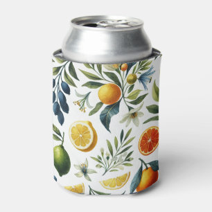 Porta-lata La Dolce Vita Citrus Estilo Mediterrâneo Vibrante