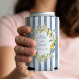 Porta-lata La Dolce Vita Lemon Floral Weders Can Cooler