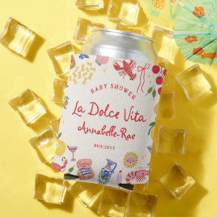 Porta-lata La Dolce Vita Listrada Personalizada Italiana de A