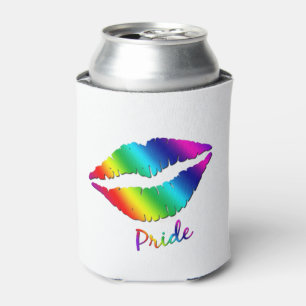 Porta-lata Lábios coloridos