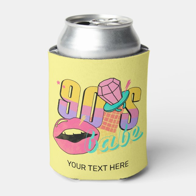 Porta-lata Lábios de anéis Pop de anéis amarelo de anéis para (Can Front)