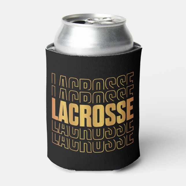 Porta-lata Lacrosse Text Pode Resfriar (Can Front)