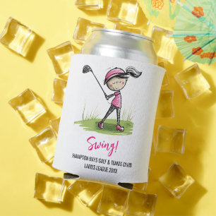 PORTA-LATA LADIES GOLF LEAGUE PERSONALIZADO PODE RESFRIAR