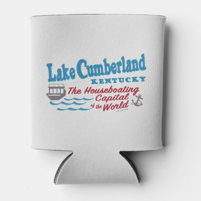 Porta-lata Lago Cumberland Beber Cozy Can Cooler (Frente)