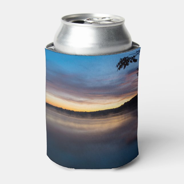 Porta-lata Lago Springfield Autumn Sunrise (Can Front)