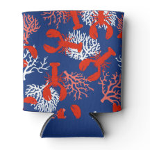 Lagosta Festa de fermento Vermelho Branco e Azul