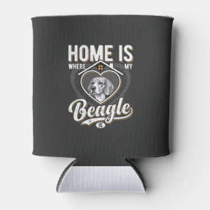 Porta-lata Lar é Onde Meu Beagle Está_1