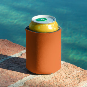 Porta-lata Laranja de Halloween