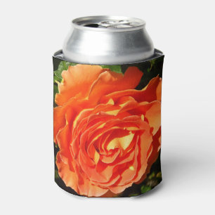 Porta-lata Laranja Rosa I Floral Bonito