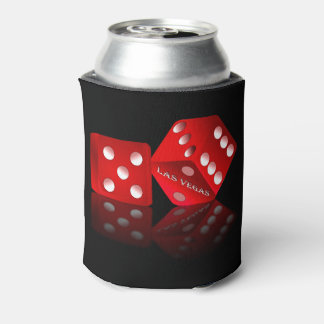 Porta-lata Las Vegas Red Dice