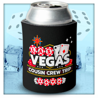 Porta-lata Las Vegas Vacation Cousin Crew Las Vegas
