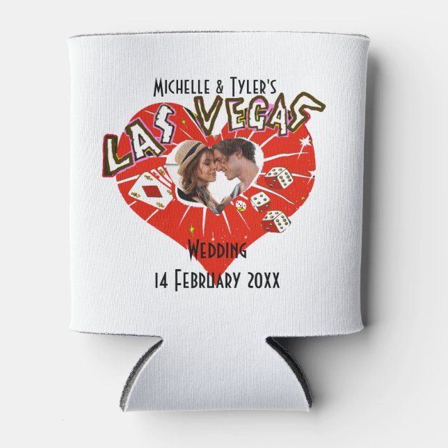 Porta-lata Las Vegas Wedding (Frente)
