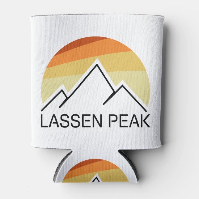 Porta-lata Lassen Peak California Retro (Frente)