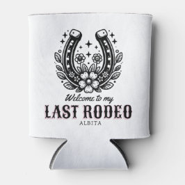 Porta-lata last rodeo western bachelorette party custom name