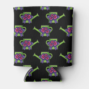 Porta-lata Lata de água doce com Buquê de flores