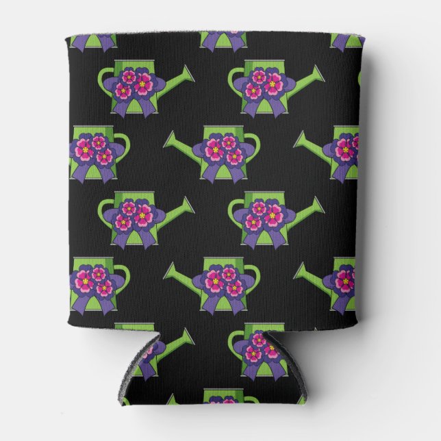 Porta-lata Lata de água doce com Buquê de flores (Frente)