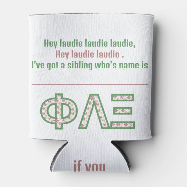 Porta-lata Laudie Laudie (Frente)