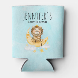 Porta-lata Leão de Cuta que pesca na Aquarela da Lua