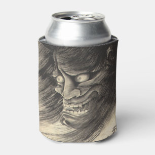 Porta-lata Legal clássico vintage japanês, tatuagem à tona