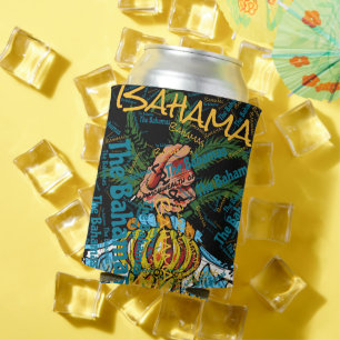 Porta-lata "Legal com Bahamas!" Patriótico