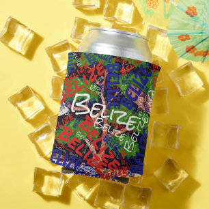 Porta-lata "Legal com Belize!" Patriótico