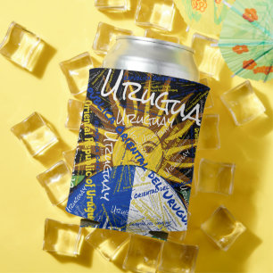 Porta-lata "Legal com o Uruguai!" Patriótico